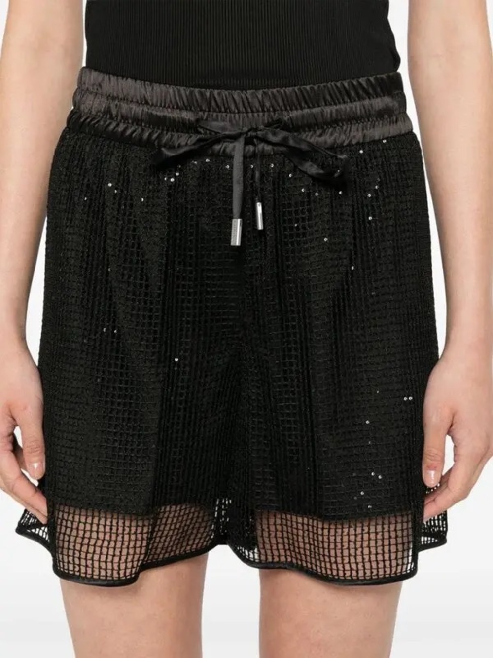 Peserico Sequin Embellished Shorts